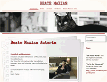 Tablet Screenshot of maxian.at